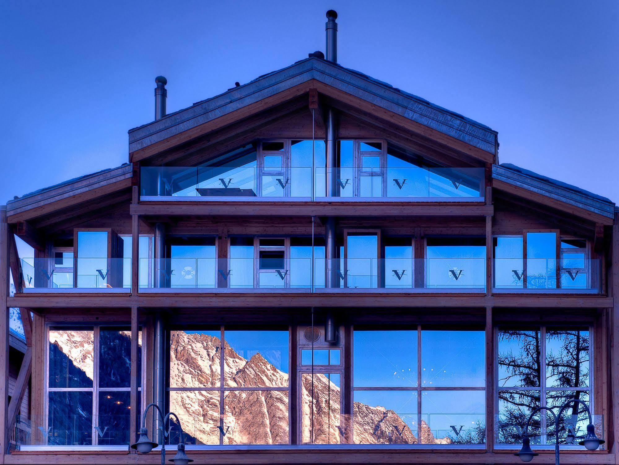 Backstage Boutique Spa Hotel Zermatt Buitenkant foto